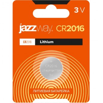 Батарейка JAZZWAY LITHIUM CR2016-1B