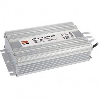 Блок питания для светодиодной ленты JAZZWAY PRO 320Вт 13.3А 24В IP67 BSPS 5024274 Блок питания для светодиодной ленты JAZZWAY PRO 320Вт 13.3А 24В IP67 BSPS 5024274