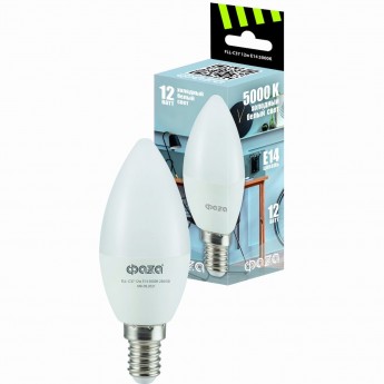 Лампа JAZZWAY ФАZА FLL- C37 12w E14 5000K 230/50 Лампа JAZZWAY ФАZА FLL- C37 12w E14 5000K 230/50