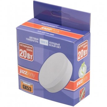Лампа светодиодная JAZZWAY 5065345 PLED-GX53 20Вт 5000К GX53